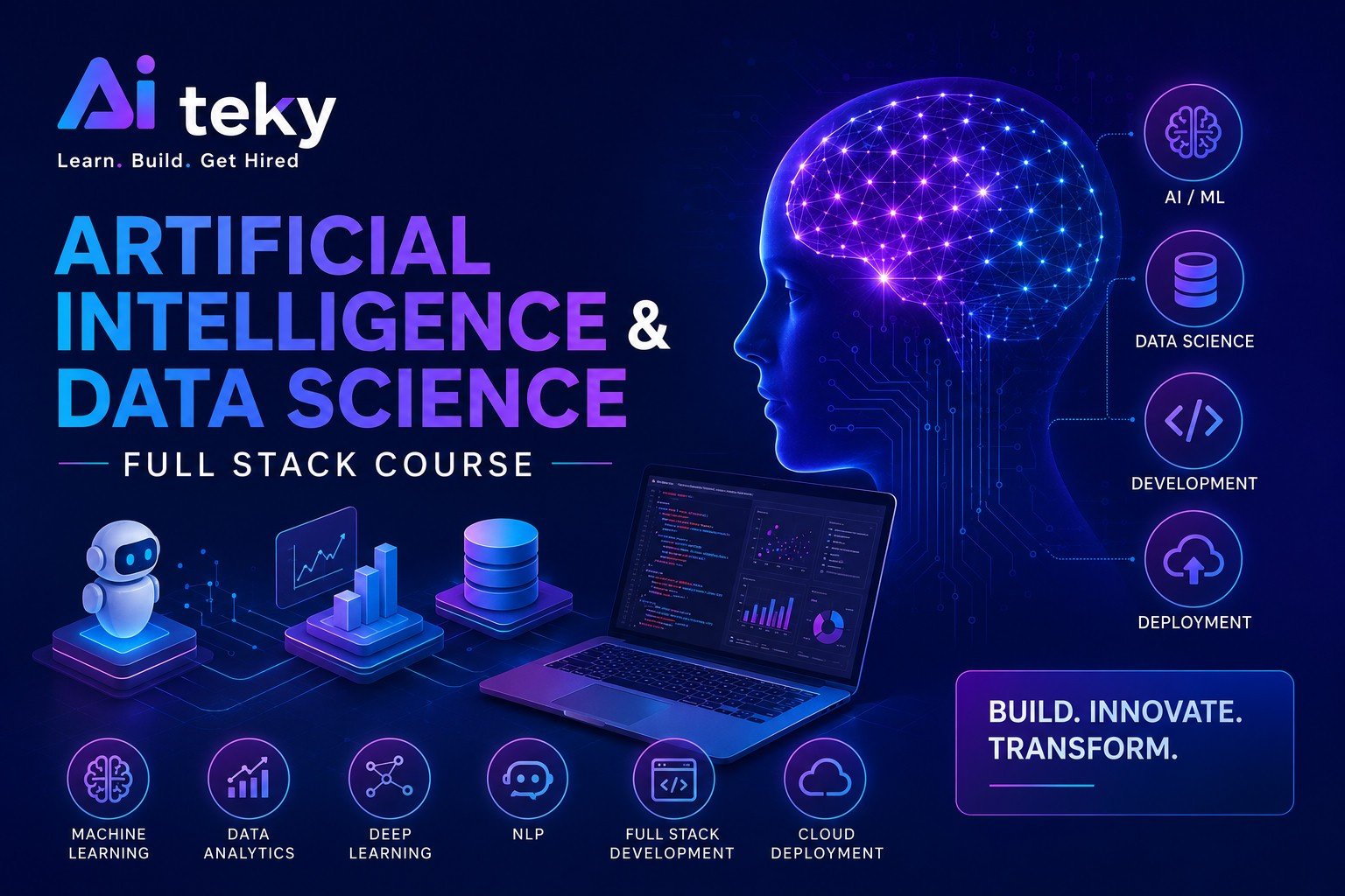 AI and Data Science Full Stack course